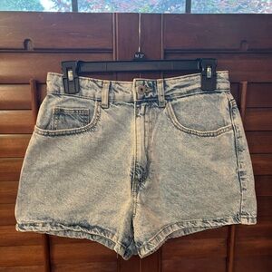 Cotton On High Rise Mom Jean Shorts